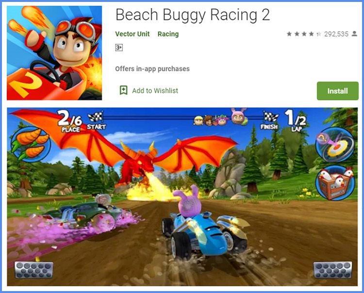 Beach Buggy Racing2 Game Balapan Seru