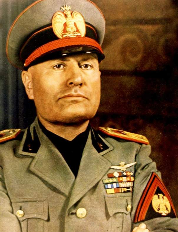 Benito Mussolini Pemimpin Terkejam