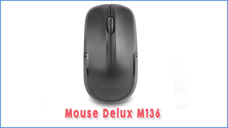 Delux M136 Mouse Wireless Murah Terbaik