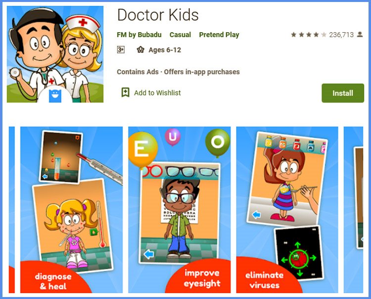 Doctor Kids Game Doctor Untuk Anak