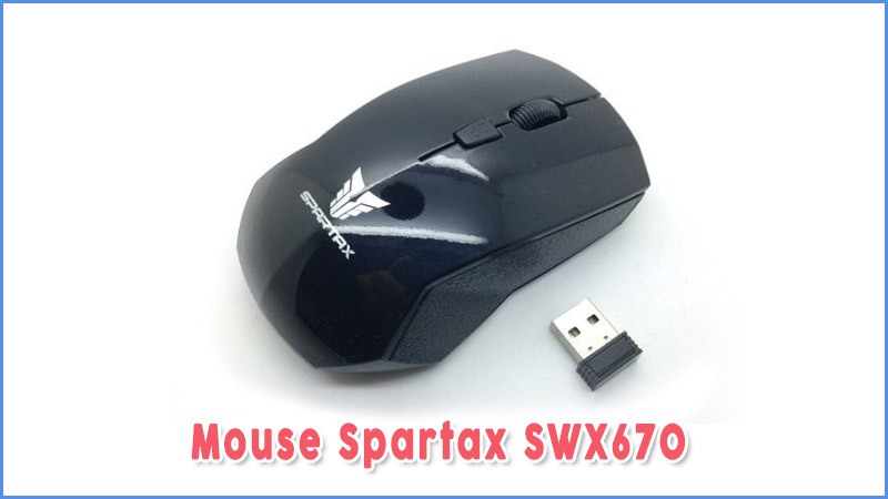 Mouse Spartax Swx670 Mouse Wireless Murah