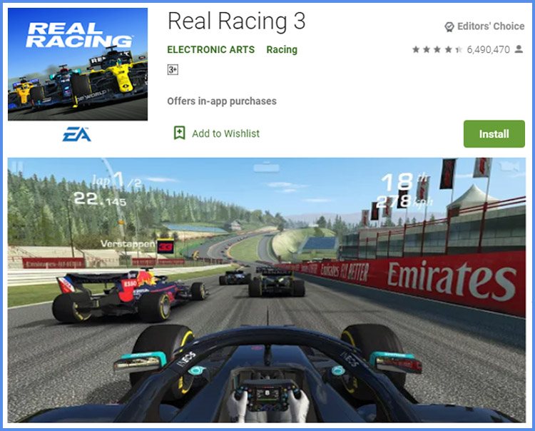 Real Racing 3 Game Balapan Untuk Android