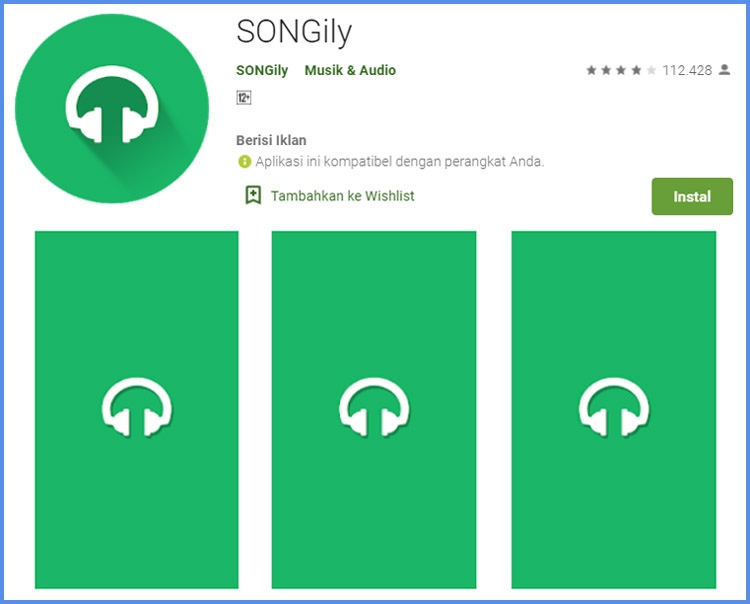 Songily Aplikasi Download Lagu Android