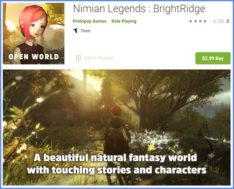 Nimian Legends Brigh Ridge Game Android Dengan Grafis Terbaik