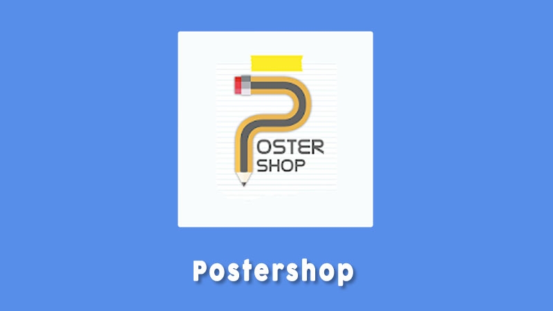Postershop Aplikasi Pembuat Poster Android Terbaik