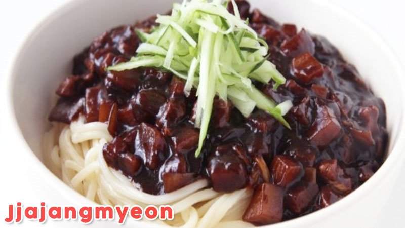 Jjajangmyeon Makanan Tradisional Korea Selatan